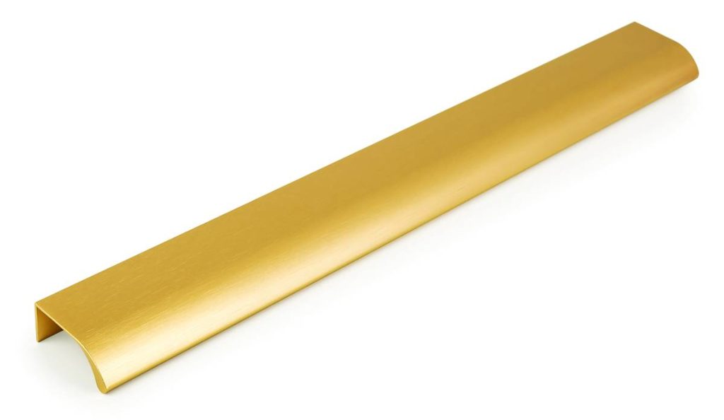 ona profile handle 350 brushed brass