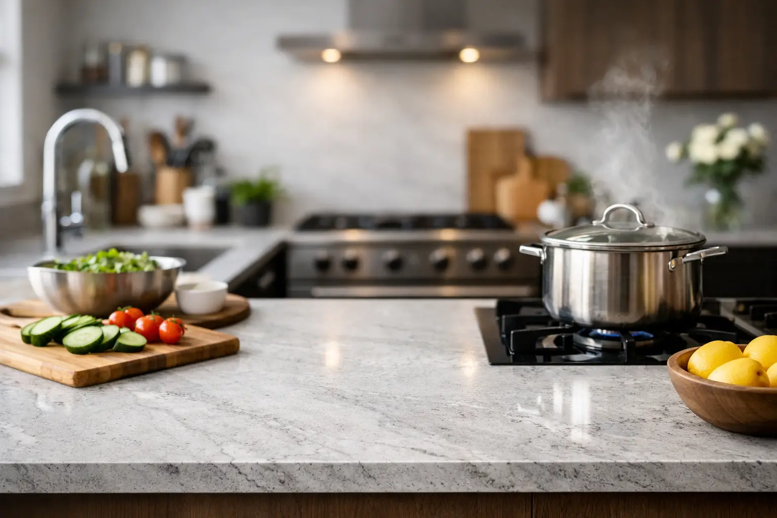 Best Quartz Worktops for Busy Kitchens