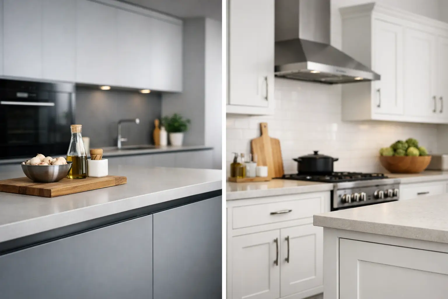 Handleless vs Shaker Kitchens