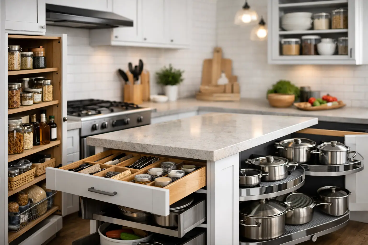 How to Maximise Kitchen Storage at Home
