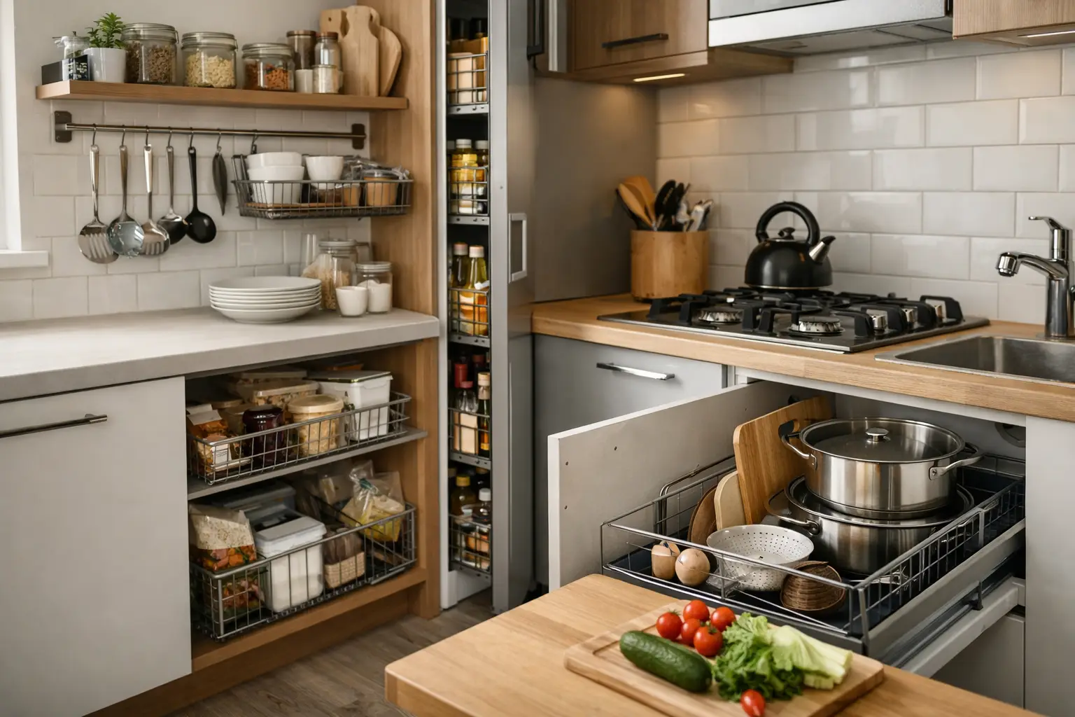 Kitchen Storage Solutions for Small Kitchens