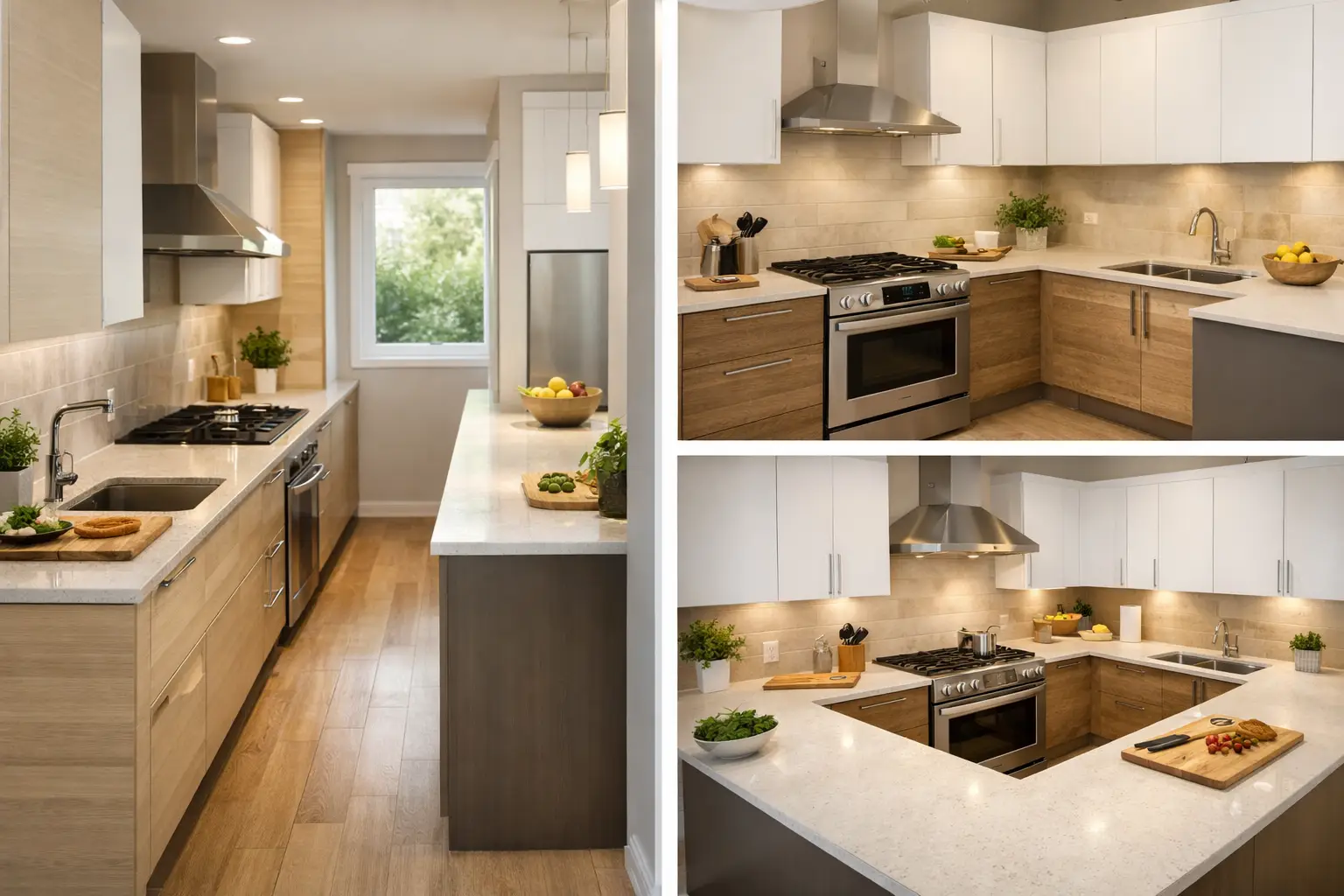 Which Kitchen Layout Saves Space Best?