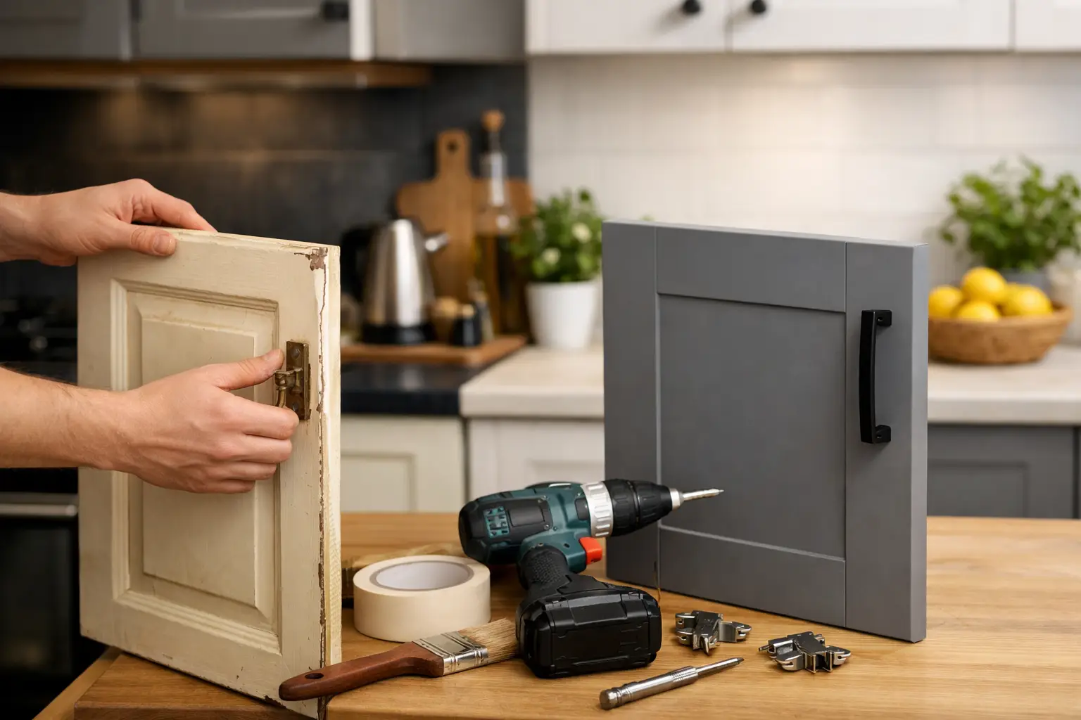 How to Update Kitchen Doors Without New Units