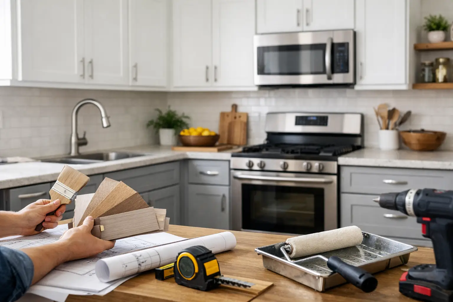 Updating Kitchen on a Budget: Keep Your Layout