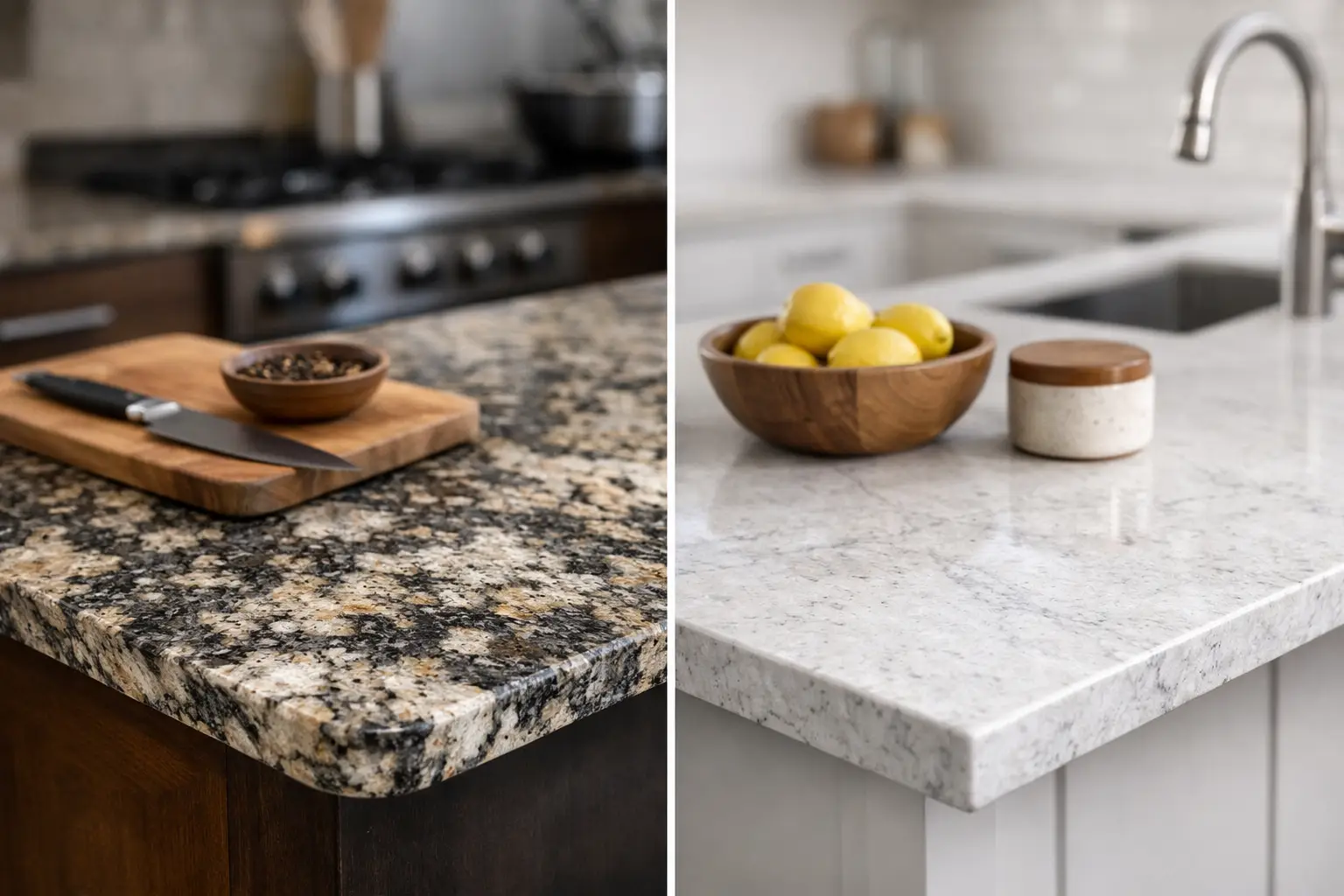 Granite Versus Quartz Worktops for Your Kitchen