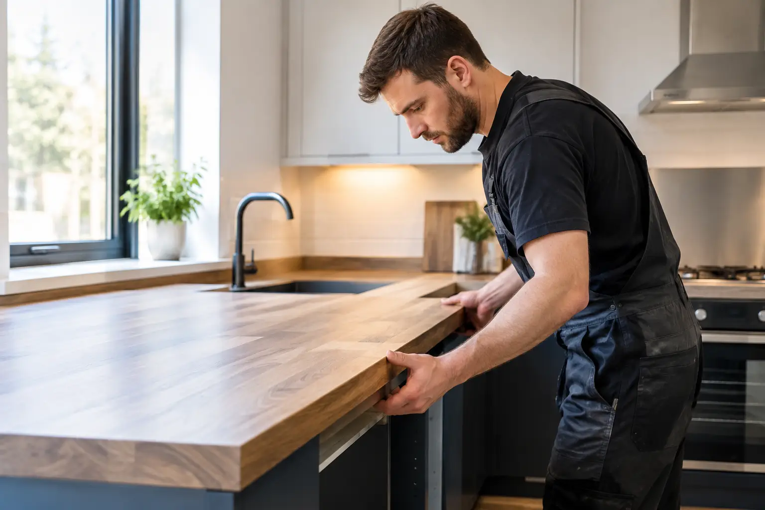 Bedford Worktop Fitting for a Kitchen Refresh