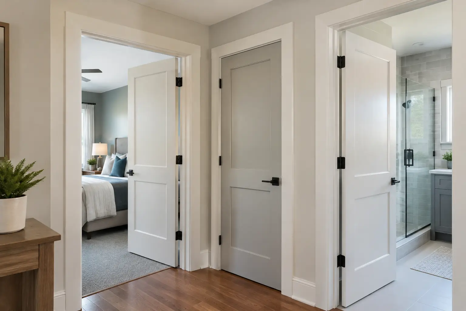 Bedroom Door Replacement and Bathroom Doors Too