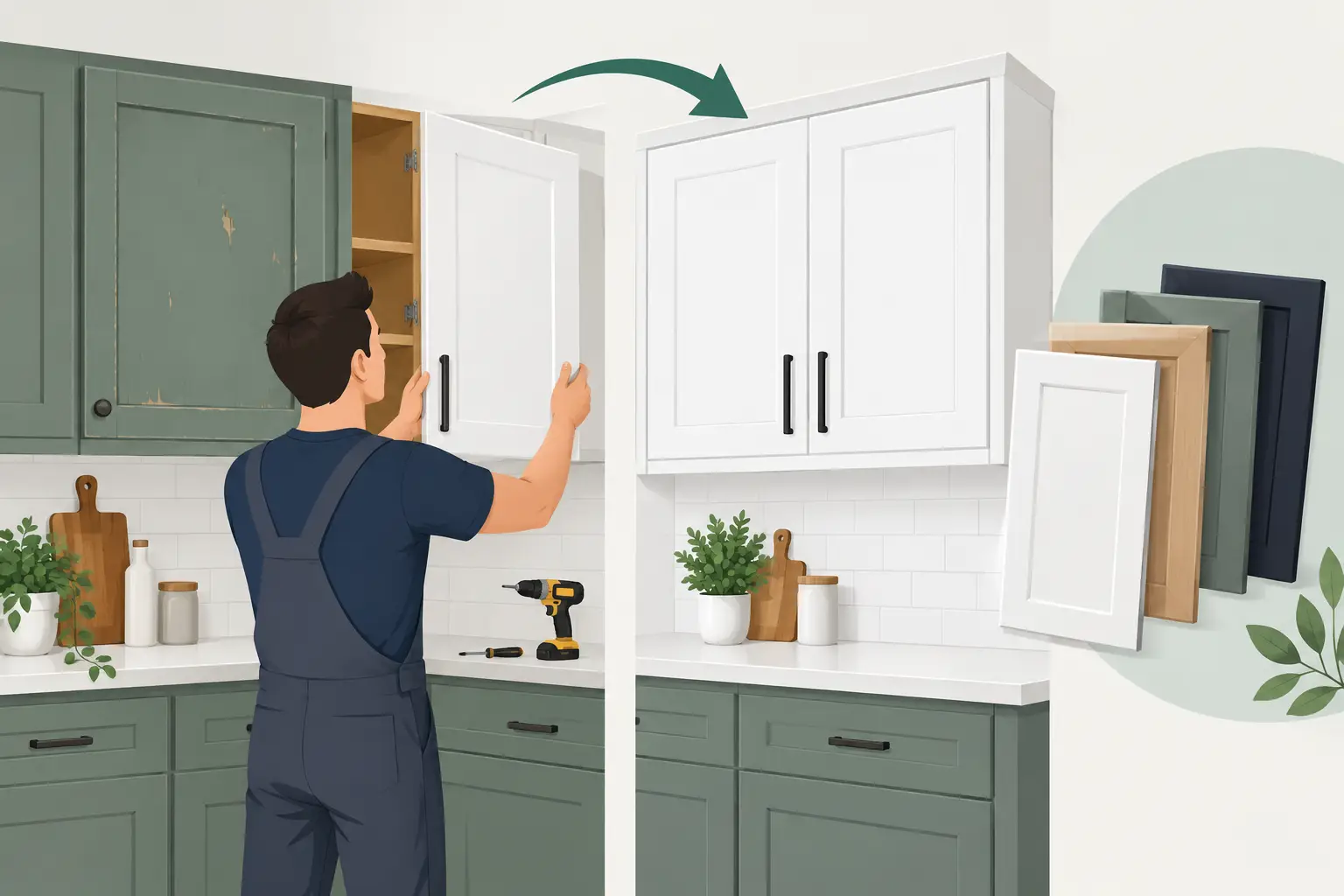 Can You Replace Kitchen Cupboard Doors? Yes