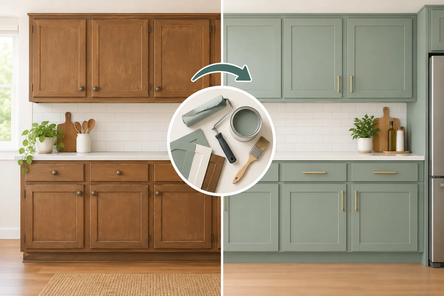 How to Update Old Kitchen Cabinets Without Replacing