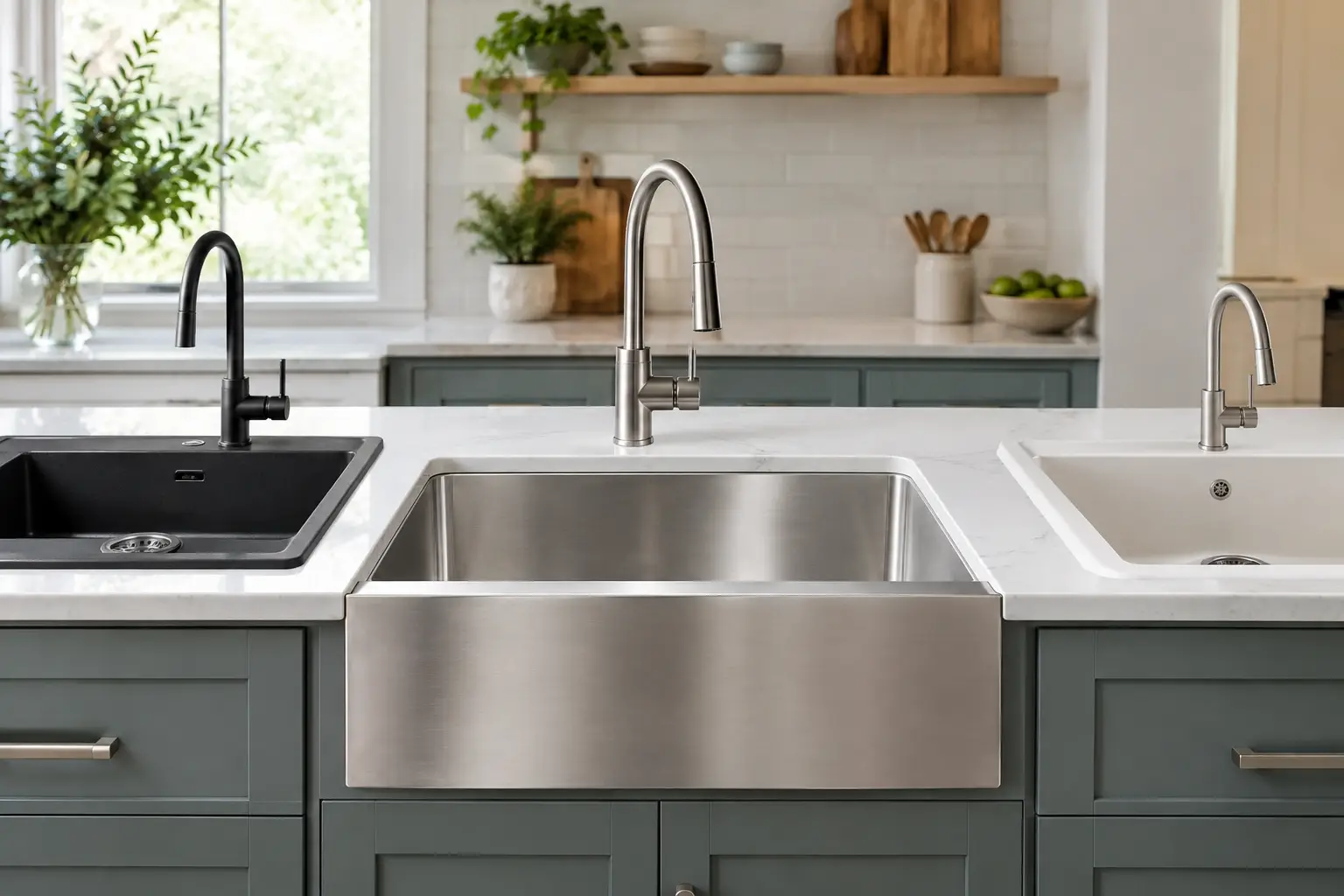Kitchen Sink Selection for a Refreshed Kitchen