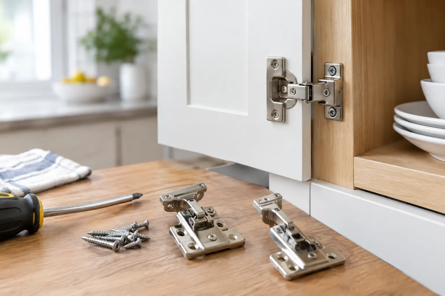 Selecting Replacement Door Hinges for Kitchens