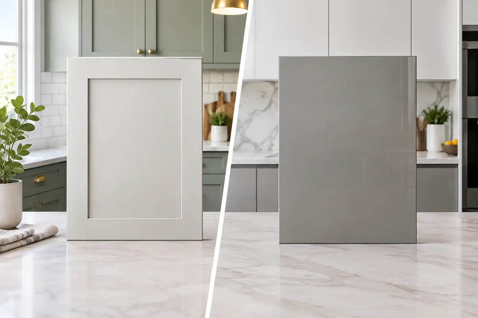 Shaker Versus Slab Doors: Which Suits Your Kitchen?